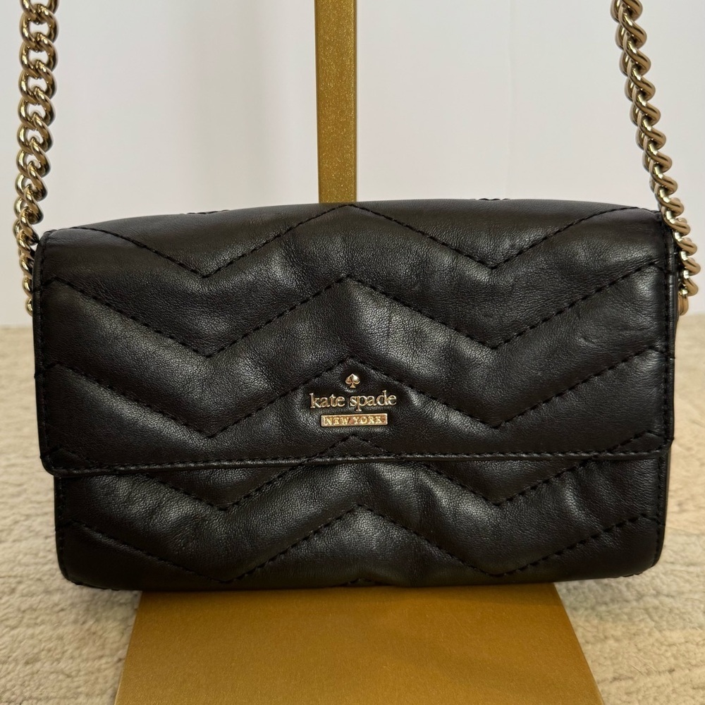 Kate Spade New York black crossbody bag
